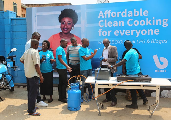 RWANDA: Bboxx becomes diversified with the launch of biogas and LPG cooking©Bboxx