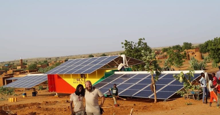 MALI: Africa Green Tec installs containerised solar mini grid in Dalakana©Africa Green Tec
