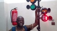 BENIN: Start-up Alivo makes traffic light eco-friendly with solar energy©Alivo