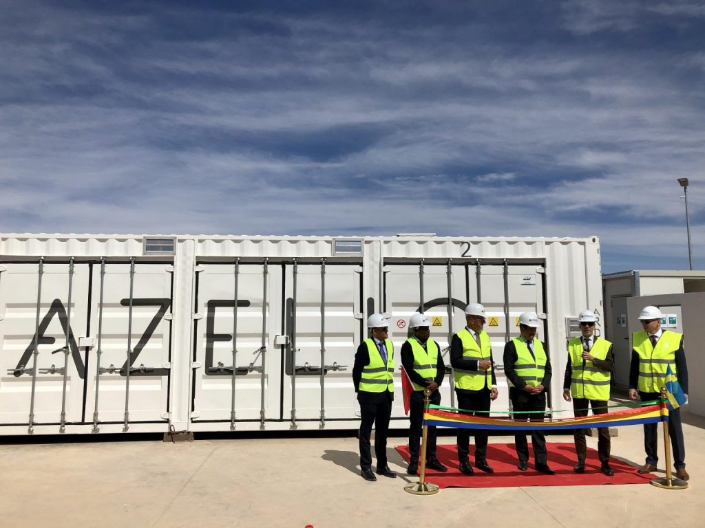 MOROCCO: Azelio installs storage system in Noor's solar complex©Azelio