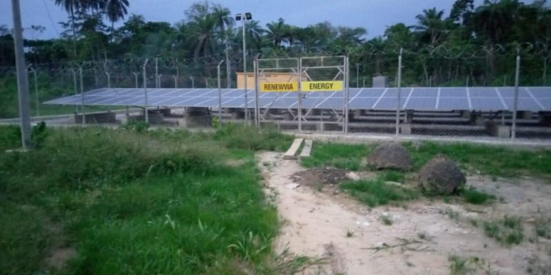 NIGERIA: Renewvia connects two solar mini-hybrid grids in Bayelsa State©Renewvia Energy