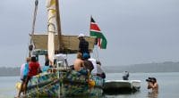 AFRICA: The Flipflopi boat raises awareness about plastic pollution in Lake Victoria©Flipflopi