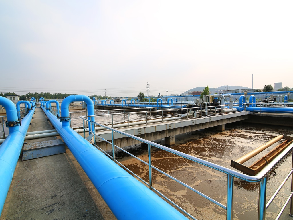 EGYPT: The Mahalla wastewater treatment plant is back in service after its rehabilitation ©SKY2020/Shutterstock