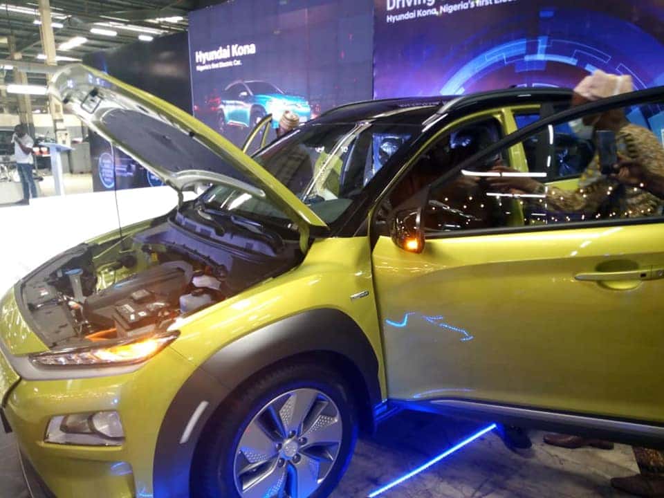 NIGERIA: Stallion Motors launches its Hyundai-Kona, a 100% electric car ©Stallion Motors