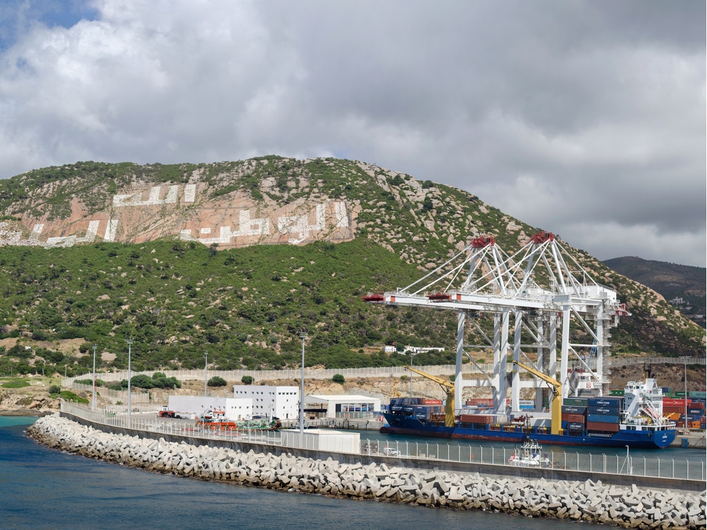 MOROCCO: the port of Tangier Med awarded the 2020 “ecoports” label for sustainable development©Druid007/Shutterstock