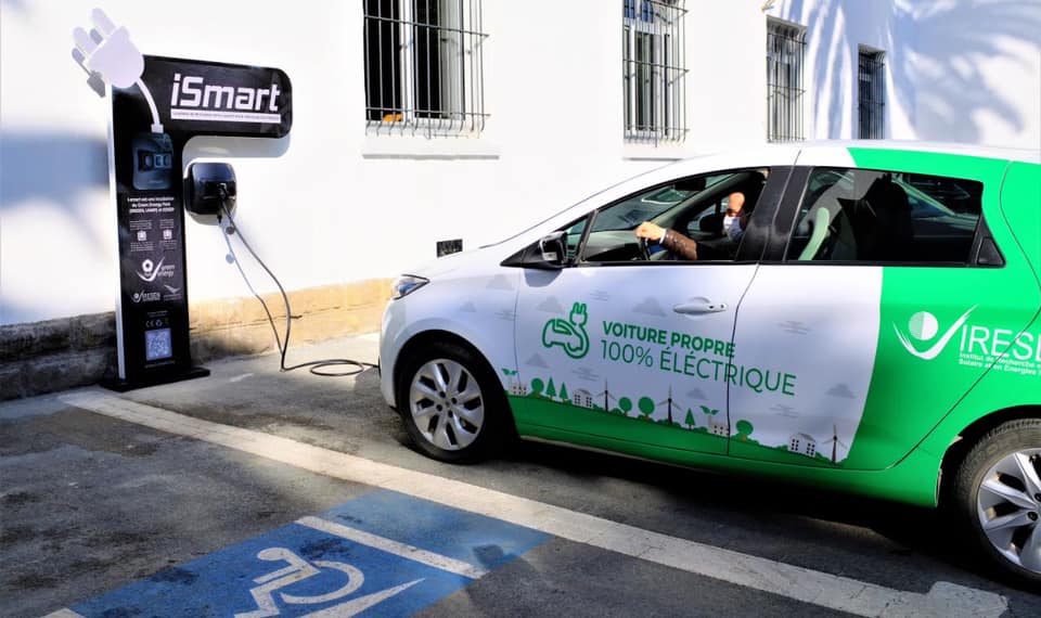 MAROC : le royaume dévoile sa première borne de recharge pour voitures électriques©Mohammed VI Polytechnic University