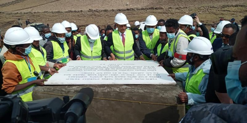ETHIOPIA: the government launches the works of the Ajima-Chacha irrigation dam©ANRS Water, Irrigation and Energy Development Bureau