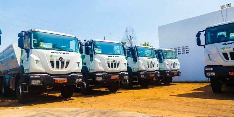 BÉNIN : la SGDS-GN s’équipe de 80 camions pour améliorer la collecte des déchets©SGDS-GN