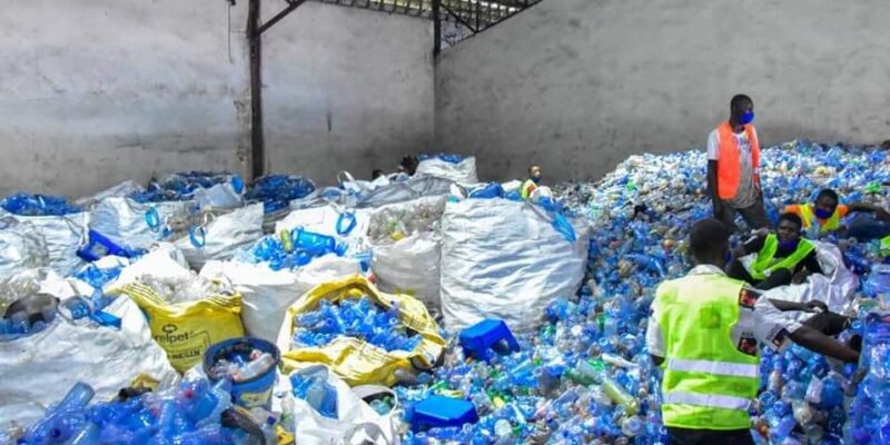 DRC: "Kintoko" initiative to collect 50 tonnes of plastic per day ©OK PLAST