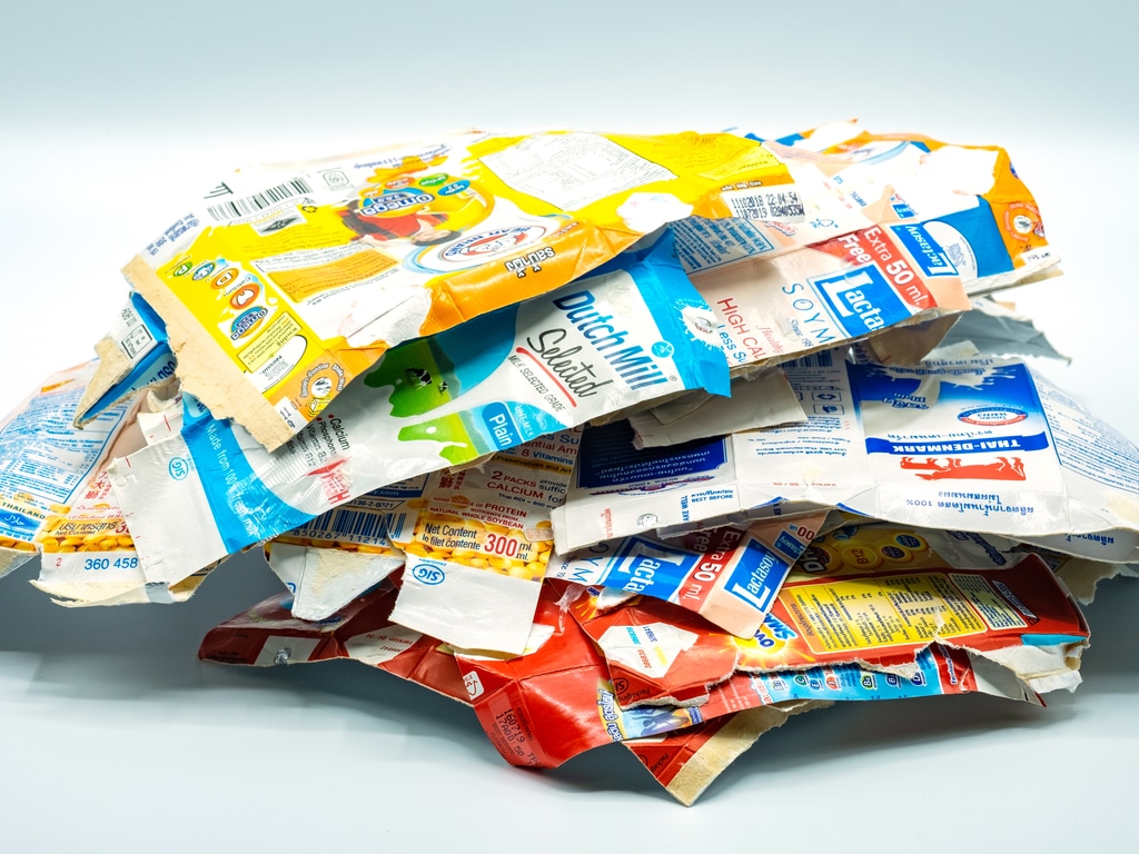 AFRIQUE DU SUD : Fibre milite pour le recyclage des cartons pour aliments et boissons©VasitChaya/Shutterstock