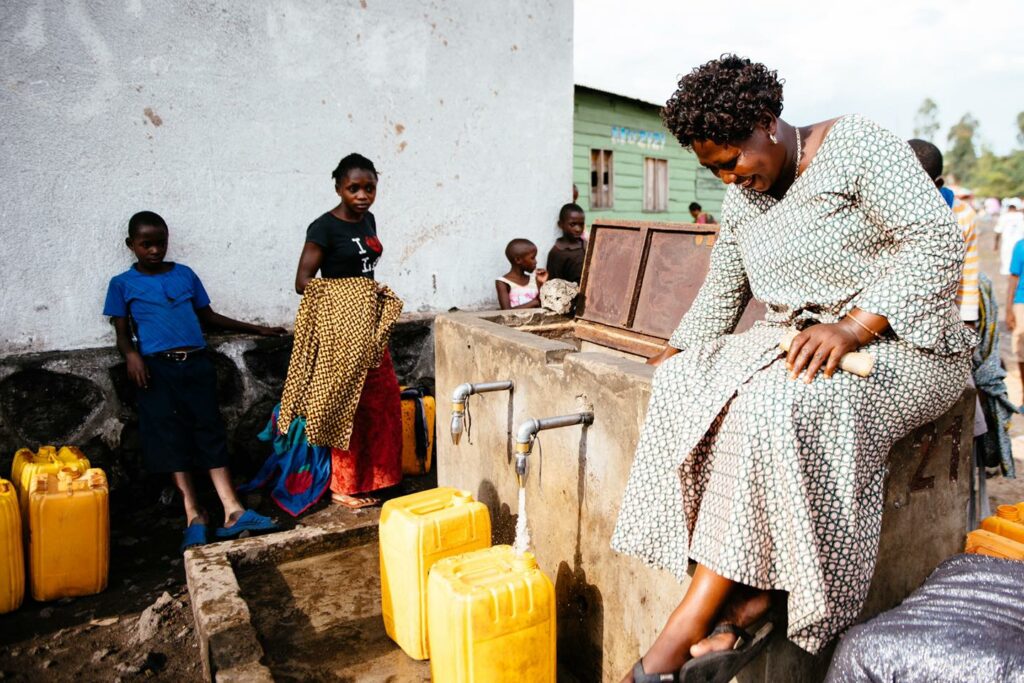 RDC : Londres finance l’eau potable pour un million de personnes dans le Kivu©Ambassade de la Grande Bretagne en RDC