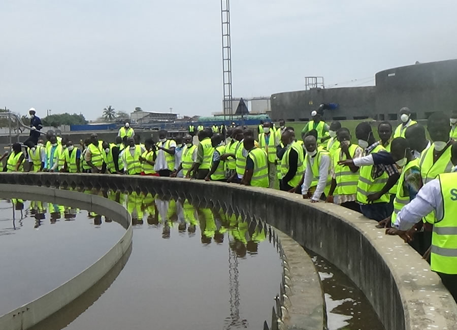 GHANA : EMO lance les travaux d’extension de la station d’épuration d’Accra©SSGL