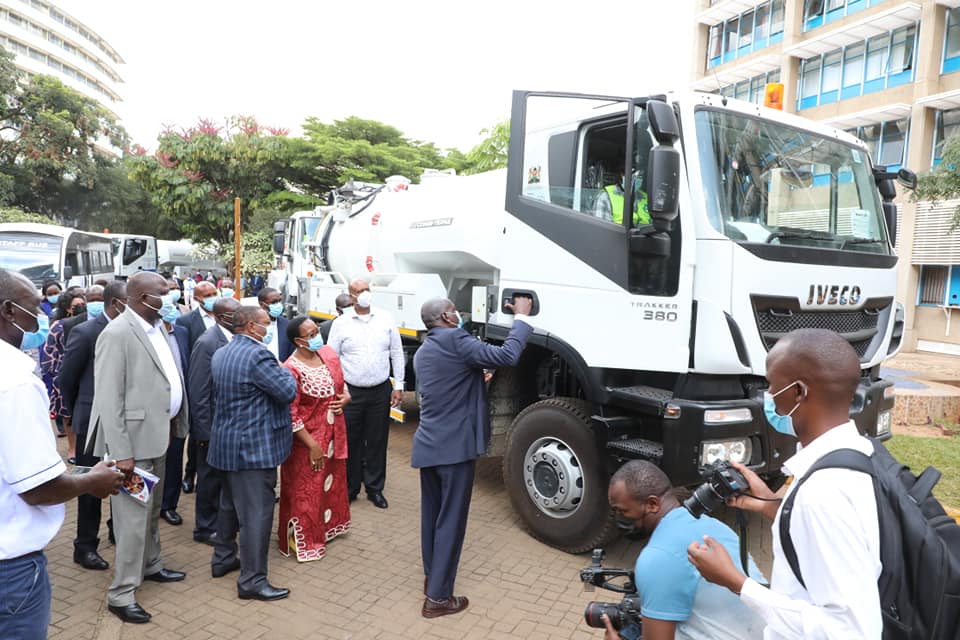 KENYA: NCWSC strengthens sanitation in Nairobi with new equipment© Kenyan ministry of Water &Sanitation and Irrigation
