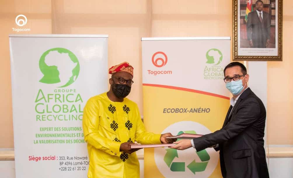 TOGO : Togocom s’associe à Africa Global Recycling pour le recyclage des déchets ©Togocom