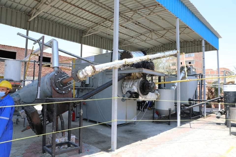EGYPT: A plant converts waste into electricity through anaerobic gasification© Egyptian Ministry of Environment
