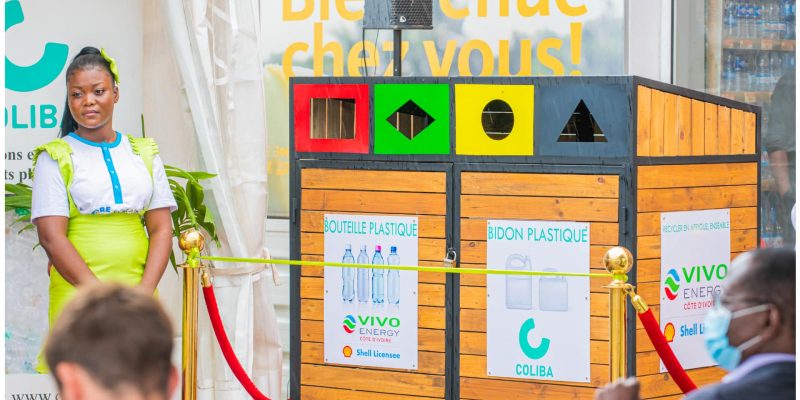 IVORY COAST: The start-up Coliba will manage Vivo Energy's plastic waste ©Vivo Energy