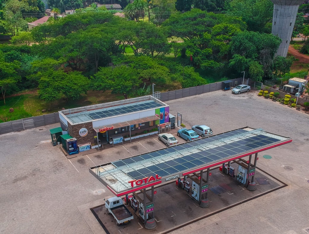ZIMBABWE: DPA to harness solar power for 15 Total service stations © DPA