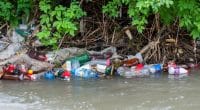 RDC : Innovert va transformer les déchets plastiques du lac Kivu en pavés. © Benedek Alpar /Shutterstock