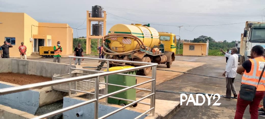 CAMEROON: A sewage sludge treatment plant is built in Yaoundé© IEC-PADY 2