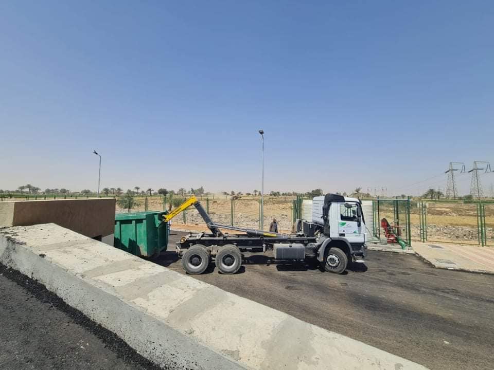 ÉGYPTE : une station de transit améliore la gestion des déchets solides à Qena©Ministère égyptien de l'Environnement