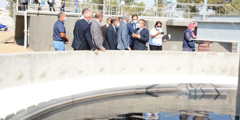 TUNISIA: the new Sabikha wastewater treatment plant serves 9,000 people©Onas