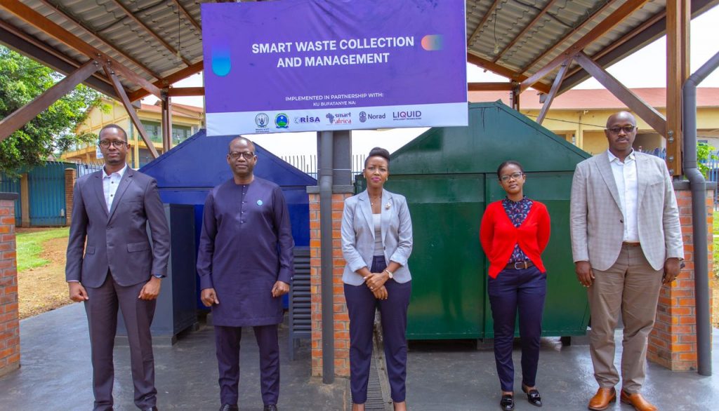 RWANDA : Kigali se dote de poubelles high-tech pour une collecte efficace des déchets©Risa