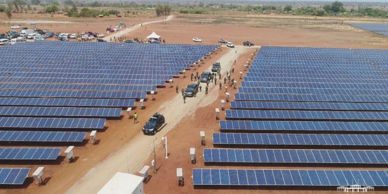 MALAWI : à Salima, la première centrale solaire (60 MWc) du pays entre en service ©Lazarus Chakwera