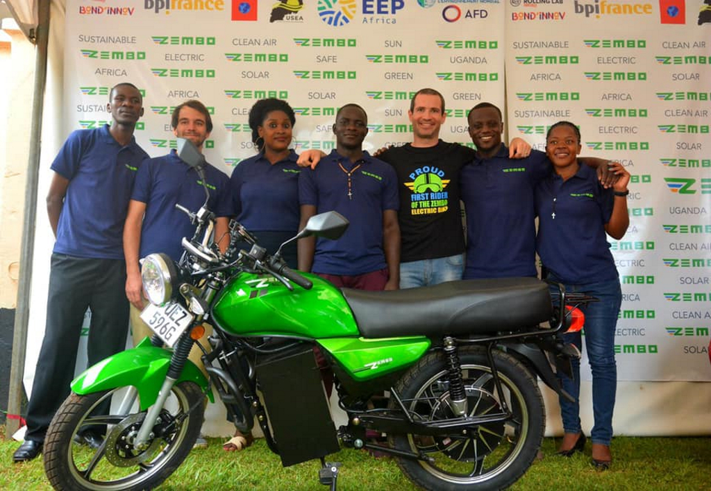 OUGANDA : InfraCo, DOB et Mobility54 investissent dans les motos électriques de Zembo © Zembo