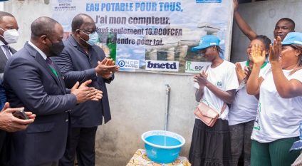 IVORY COAST: More than 100,000 households connected to the SODECI water network ©Ivorian Ministry of Hydraulics