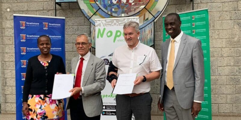 KENYA: NopeaRide to charge its electric cabs via solar at SU in Nairobi ©InfraCo Africa