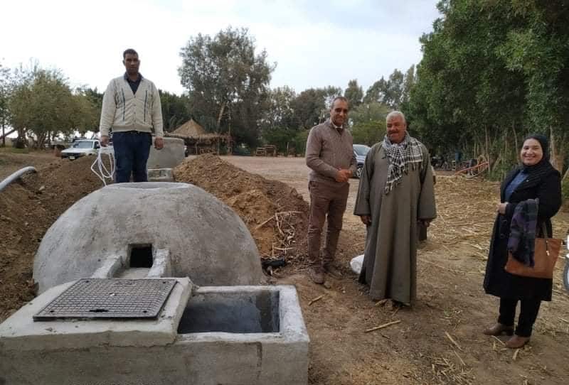 EGYPT: Four units produce biogas from organic waste in Fayoum©Egyptian Ministry of Environment