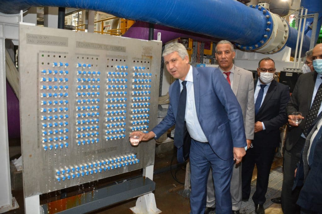 MAROC : après 3 ans de travaux, l’usine de dessalement de Chtouka entre en service ©Ministère marocain de l'Agriculture