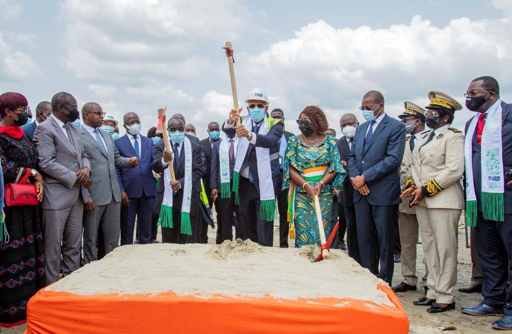 CÔTE D’IVOIRE : Patrick Achi inaugure les travaux de drainage à Abidjan©Cabinet Premier ministre ivoirien