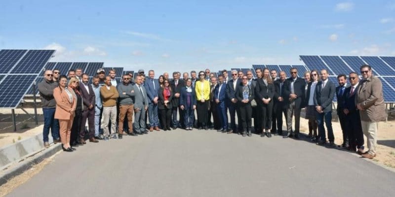 TUNISIE : financée par la KfW, la centrale solaire de Tozeur II entre en service © Steg