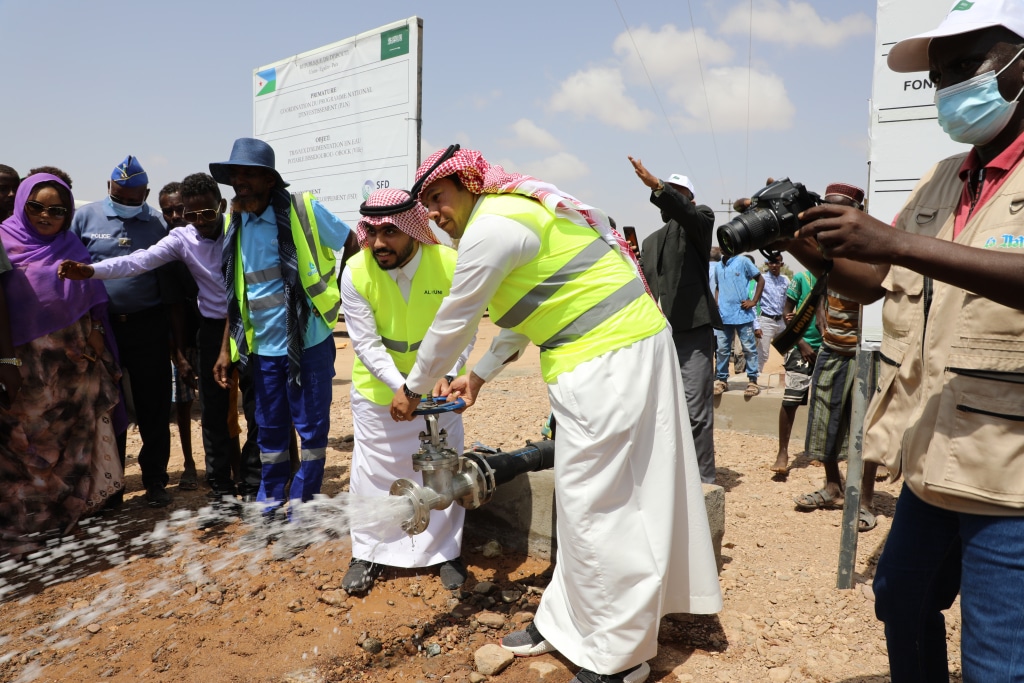DJIBOUTI: A new drinking water supply system supplies 45,000 people in Obock©SFD