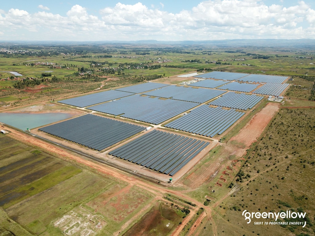 MADAGASCAR : GreenYellow achève l’extension de la centrale solaire d’Ambatolampy© GreenYellow