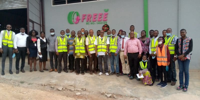 NIGERIA: Freetown Waste recycles used tires for flooring, and it works ©Anuoluwapo Kolade