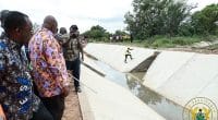 GHANA : Tiec achève la réhabilitation du barrage d’irrigation de Tono©Présidence du Ghana