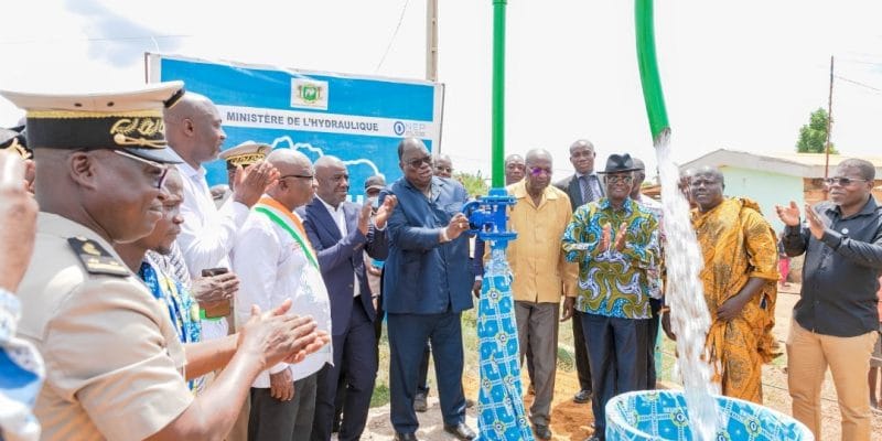 IVORY COAST: Two new UCDs supply water to Agnibilékro and Bettié ©Ivorian Ministry of Hydraulics