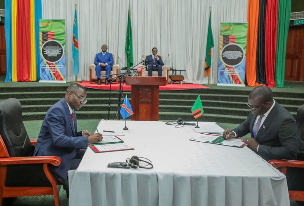 DRC/ZAMBIA: an agreement to manufacture batteries for electric vehicles© Presidency of the Republic of Zambia