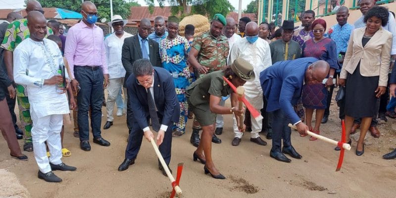 BENIN: The government launches rainwater drainage works in Porto-Novo ©AFD