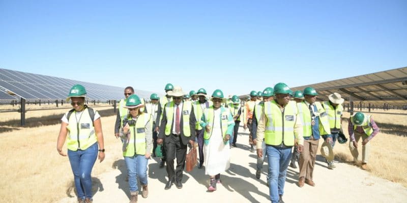 NAMIBIA: NamPower inaugurates its 20 MWp Omburu solar power plant ©NamPower