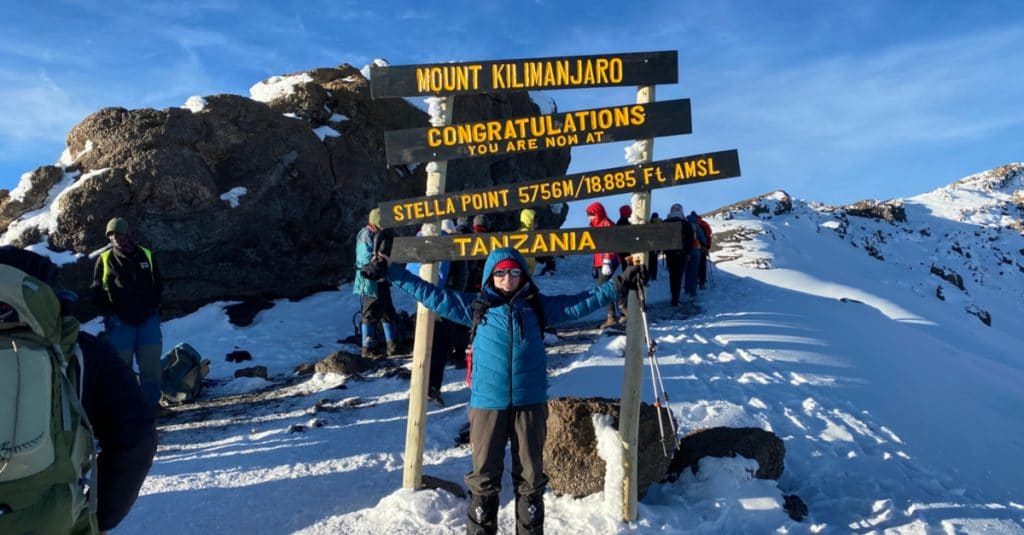 TANZANIA: 25zero climbs Kilimanjaro to raise awareness of climate change©chekart/Shutterstock