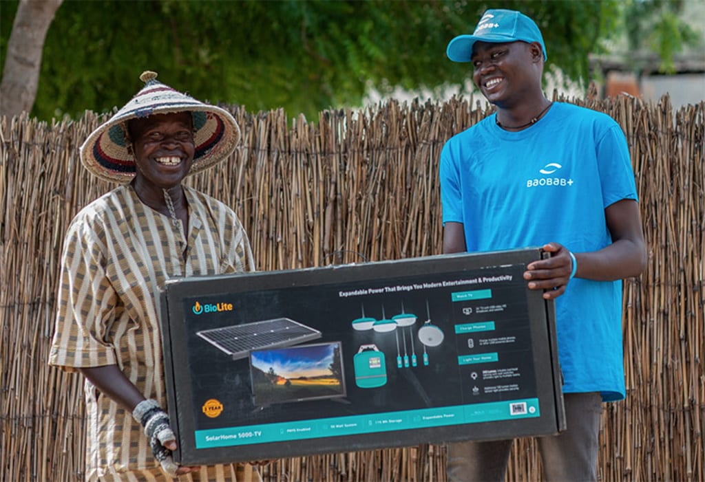 AFRIQUE : Baobab+ décroche un crédit de 5 M€ pour ses kits solaires dans six pays ©Baobab+