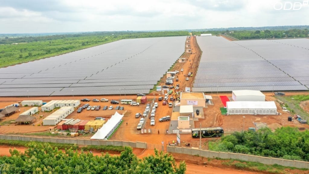 BENIN: the country's first solar power plant (25 MWp) goes into operation at Illoulofin© ODD TV
