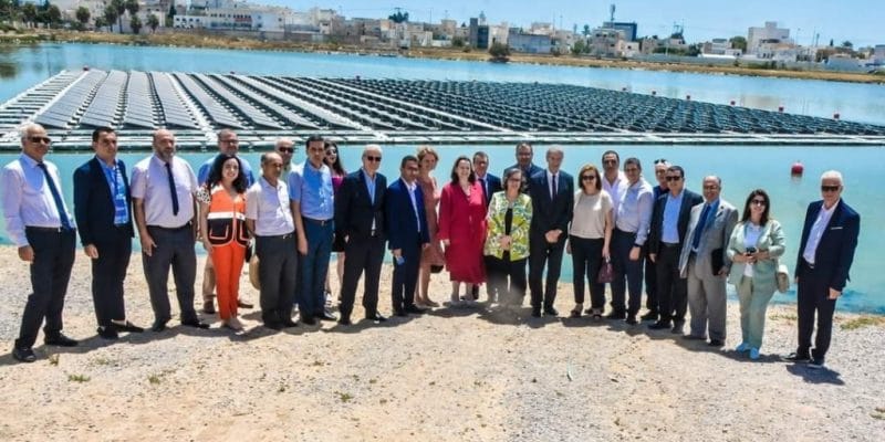 TUNISIE : Qair met en service la 1ère centrale solaire flottante d’Afrique du Nord © France en Tunisie