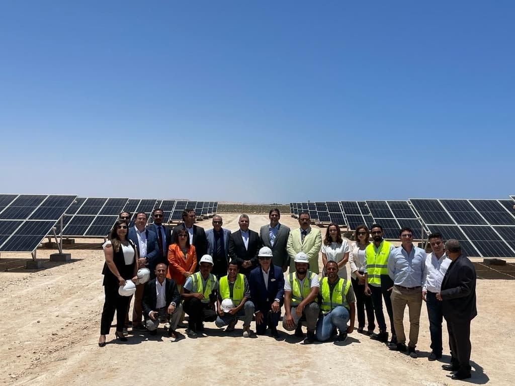 EGYPT: Taqa inaugurates a solar power plant in Soma Bay and signs for desalination © Taqa Arabia