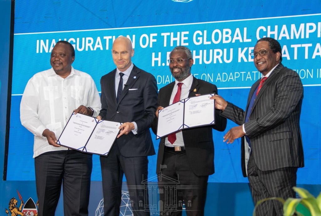 KENYA: Uhuru Kenyatta to lead climate adaptation programme ©State House Kenya/Shutterstock