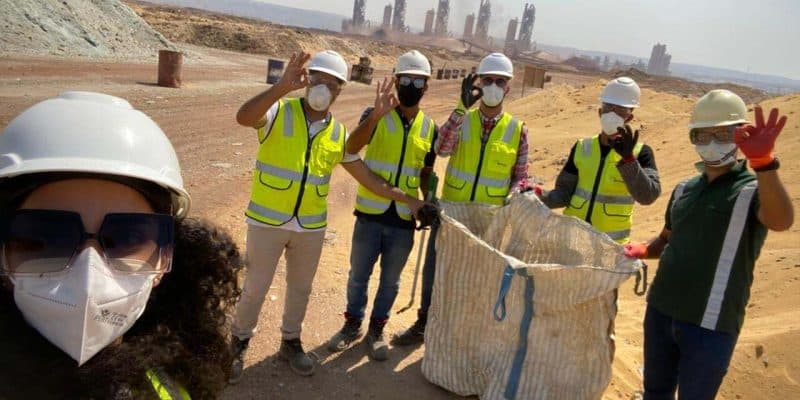 EGYPT: Geocycle collects 80,000 plastic bottles on Baltim beach© Geocycle
