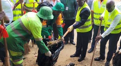 Ivory Coast: the 7th National Cleanliness Week launched in Yamoussoukro © Presidency of the Ivorian Republic